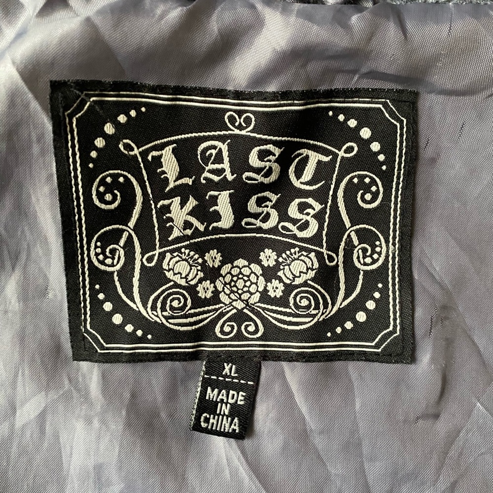 Chic Gray Button-Up Pea Coat - image 2